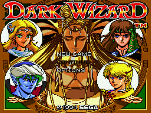 Dark Wizard Title Screen